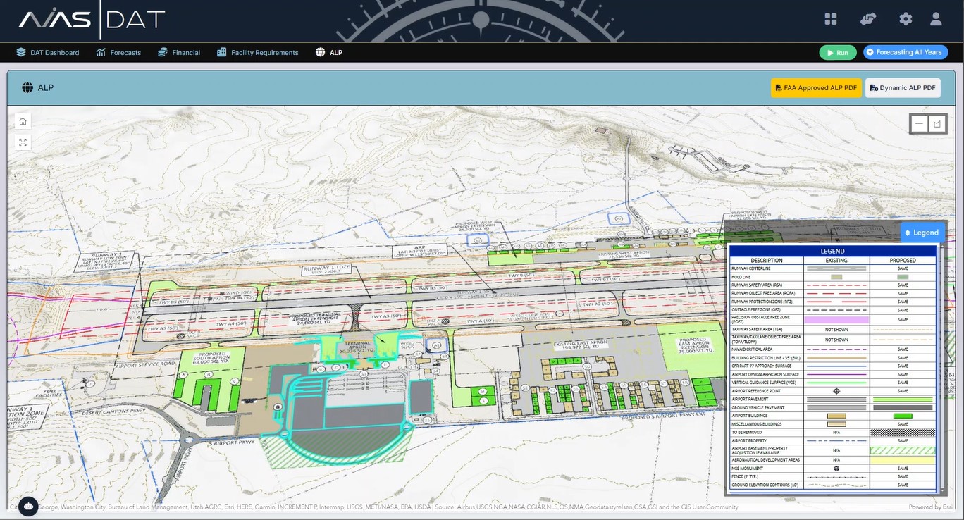 Interactive GIS 3D ALP